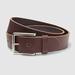 Eddie Bauer Men's Reinforced Tab Leather Belt - Brown - Size XL