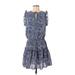 Pinch Casual Dress - DropWaist: Blue Dresses - Women's Size Small