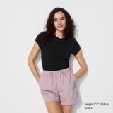 Women's Parachute Shorts with Quick-Drying | Pink | 2XL | UNIQLO US