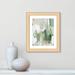 Casa Fine Arts Enchanted Emerald Collection Enchanted Emerald II Framed On by Tom Reeves Print in Brown/Green | Wayfair 77233-01