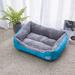 Tucker Murphy Pet™ Candy Colored Pet Kennel Dog Bed Kennel Pet Bed Cotton in Blue | 35.4 W x 27.5 D in | Wayfair 90F42C8048CF425DAD6ACFBA39884B53