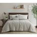 Latitude Run® Ardythe 5 Piece Yarn Dyed Waffle Texture Bedding Microfiber Comforter Set Polyester/Polyfill in Gray | Queen Comforter | Wayfair