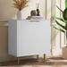 Ebern Designs Mahit 27.56" Sideboard Wood in White | 31.1 H x 27.56 W x 14.96 D in | Wayfair 3956734A1F474B278D4BC7E7748CB284