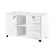 Millwood Pines Charlierae 35.4 Wide 3 -Drawer File Cabinet Wood in White | 22.4 H x 35.4 W x 15.7 D in | Wayfair 69FD08C8C6244779B661C2FC78EE1667