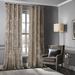 Mercer41 Toshiaki Lush Crush Velvet Curtains, Room Darkening Grommet Curtain (1 Panel) Velvet in Brown | 96 H x 50 W in | Wayfair