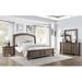 Lark Manor™ Cosey Sleigh 4 Piece Bedroom Set Upholstered, Wood in Brown | 67.75 H x 87.25 W x 94 D in | Wayfair C369472523C4495A85DBB766AF4D48CC