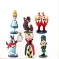 Disney-Figurines de dessins animés Alice Aventures au pays des merveilles jouets en PVC Anime