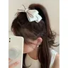 Lystrfac Fashion Hair Bow per le donne Hairpin Simple Fashion Top Clip Ladies Hairgrips accessori