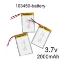 3 7 V 2000mAh Lithium-Polymer-Akku für elektronische Powerbank-Batterien Li-Polymer-Batterien