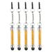 5pcs Stylus Pen for Touch Screens Mini Crystal Diamond Capacitive Pens for Universal All Touchscreen Device Gold