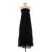 Old Navy Casual Dress - A-Line Open Neckline Sleeveless: Black Solid Dresses - Women's Size Small Petite