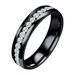 Band Diamond Ring Stainless Steel Inlaid With Diamond To Metabolism Lymphatic Drainage Ring Gifts for Women Men