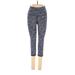 Active by Old Navy Active Pants - High Rise Skinny Leg Cropped: Blue Activewear - Women's Size Small