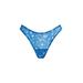 Plus Size Women's The Thong - Mesh by CUUP in Floral Cyanotype (Size 3 / M)