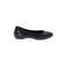 Crocs Flats: Black Print Shoes - Women's Size 5 - Round Toe