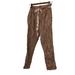 Free People Pants & Jumpsuits | Free People Brown White Striped Textured Tree Bark Print Lounge Pants S | Color: Brown/White | Size: S