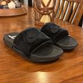 Nike Shoes | Nike Offcourt Slides Sandals Shoes Black Velour New Dh4226 001 Womens Sizes | Color: Black | Size: Various