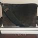 Gucci Bags | Gucci Rare Vintage 90's Black Suede Messanger/Shoulder Bag Silver Hardware | Color: Black/Silver | Size: W11.4 X H7.1 X D2.8 Drop 17"