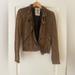 Free People Jackets & Coats | Free People Genuine Suede Leather Moto Jacket. | Color: Brown | Size: 2