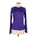 Nike Active T-Shirt: Purple Activewear - Women's Size Medium