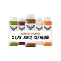Rebel Kitchen Cleanses- Workout Warrior, 5 Day Juice Cleanse- Cold Pressed- Organic Juice Cleanse- Made in the UK- 25 x 500ml- Cold Pressed Organic Juices- Frozen for your Convinience