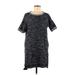 Madewell Casual Dress - Shift: Gray Marled Dresses - Women's Size Medium