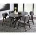 Corrigan Studio® 5-piece Dining Table Set Wood in Gray | Wayfair 922850BF86D846EDAFDE069539C07694