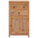 Millwood Pines Chamble 1 - Door Accent Cabinet Wood in Brown | 35.4 H x 19.7 W x 11.8 D in | Wayfair CB4E46197A2242FE8C180730C3D5FB63