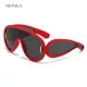 Lunettes de soleil unisexes lunettes miroir lunettes de soleil punk lunettes Hip Hop UV400 Y2K