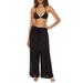 Ponza Lace-up Wide Leg Cover-up Pants