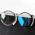 Mineral glas 46 5x41 5mm für Diesel dz blau ar Beschichtung schwarz/silber Zierleiste Uhren glas