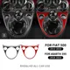 Morbida Fibra di Carbonio Per Fiat 500 2011 2012-2023 Per Abarth 595 2016 2017 2018 2019 2020 2021 2022 2023 Abarth 695 2017-2023 Manuale