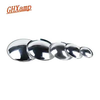 GHXAMP Lautsprecher Staubkappe Woofer Lautsprecher Staubschutz Hell-Silber 20mm 30mm 40mm 50mm Image