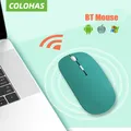 Mouse Bluetooth Mouse wireless muto per PC portatile Mini batteria monomodale ultrasottile Mouse
