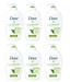 Dove Caring Hand Wash Fresh Touch Cucumber & Green Tea 8.45 Fl Oz (Pack Of 6)