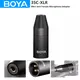 BOYA 35C-XLR 3 5mm (TRS) mini-Jack Weibliche Mikrofon Adapter zu 3-pin XLR Stecker für Sony