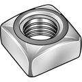 ZORO SELECT U51096.062.0001 5/8"-11 Stainless Steel Plain Finish Square Nut -