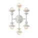 Kuzco Lighting Wv328611 Cadence 6 Light 14 Tall Wall Sconce - Off White