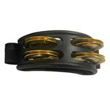 High Quality Foot Tambourine with Steel Jingles Foot Rattle Bell Drum Percussion