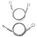 Hook Hooks Stainless Steel Lanyard Barbecue Grill Picture Frame Clothes Drying Rack Coat Hanger 2 Pcs