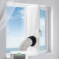 Trjgtas Portable AC Window Seal 118Inch Universal Window Seal for Portable Air Conditioner Window Vent Kit with Shrink Rope
