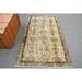 Accent Rug Turkish Rug Vintage Rug Oushak Carpet 44x75 inches Brown Carpet Wool Area Carpet Outdoor Rug Entry Carpet 11057