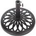 Cast Iron Patio Umbrella Base By (Black)