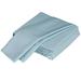 4-Piece Bamboo Viscose Sheet Set for Queen Size Bed Hotel Luxury Silky Soft Bed Sheets 320 Thread Count Sateen Weave Fitted Sheet Flat Sheet Two Pillowcases Light Blue