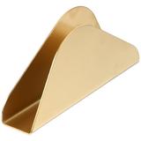Desktop Organizer Shelf Tabletop Decor Stainless Steel Napkin Holder Gold Paper Towel Fine