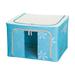 Betiyuaoe storage supplies bags conainers OxfordS Cloth Storage Box Wholesale Transparent Storage Box Folding Toy Storage Box Clothes Storage Box D One Size