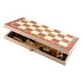 Folding Wooden Chess Portable Chessboard Portable Wooden Chessboard Chess Set Folding Board Chess Game For Party Family Activities