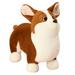 Waroomhouse Super Soft Corgi Corgi Plush Toy Adorable Stuffed for Kids Adults Soft Fluffy Pp Cotton Filling Deform-resistant Perfect Home Decoration for Birthdays