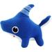 Shark Dog Plush Toy Shark Dog Stuffed Animals Blue Shark Stuffed Animals Plushies for Baby Boys Girls Kid Birthday Gift 25cm