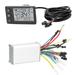 Andoer 24V-48V/36V-60V Electric Bike Controller 350W Brushless E-bike Controller Motor Controller S866